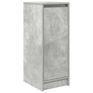 vidaXL Schuhschrank Betongrau 29,5x34x76 cm Holzwerkstoff