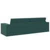 vidaXL Schlafsofa 200cm Dunkelgr&uuml;n Stoff