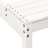 vidaXL Picknicktisch 110x134x75 cm Massivholz Kiefer