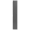 vidaXL 10-tlg. TV-Schrank-Set Hochglanz-Grau Holzwerkstoff