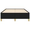 vidaXL Bettgestell ohne Matratze Schwarz 120x200 cm Stoff