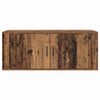 vidaXL Wandmontiertes TV-Regal Wandmontiert Altholz 100 x 34,5 x 40 cm