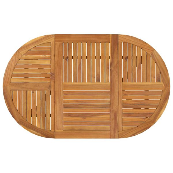 vidaXL Gartentisch 150x90x75 cm Massivholz Akazie