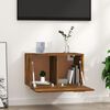 vidaXL Wandschrank R&auml;uchereiche 60x36,5x35 cm Holzwerkstoff