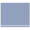 vidaXL Einziehbare Markise Blau und Wei&szlig; 400 x 300 cm
