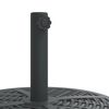 vidaXL Sonnenschirmst&auml;nder f&uuml;r &Oslash;38/48 mm Mast 25 kg Rund