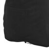 vidaXL R&uuml;ckenkissen Schwarz 45 x 20 x 35 cm Cordstoff