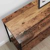 vidaXL Konsolentisch Altholz 100 x 34.5 x 75 cm Holzwerkstoff