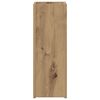 vidaXL Sonnenschirmhalter mit Speicher Artisan-Eiche 20 x 20 x 55,5 cm