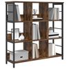 vidaXL B&uuml;cherregal Ger&auml;ucherte Eiche 102 x 32 x 104,5 cm Holzwerkstoff