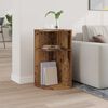 vidaXL Beistelltisch Altholz 29,6 x 29,6 x 60 cm Holzwerkstoff