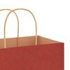 vidaXL Papiertragetaschen 50 Stk. mit Henkeln Rot 32x22x24 cm