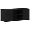 vidaXL TV-Schr&auml;nk Schwarz Eichen-Optik 100 x 35 x 40 cm Holzwerkstoff