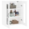 vidaXL Wandschrank Wei&szlig; 69,5x34x90 cm Holzwerkstoff