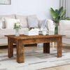 vidaXL Couchtisch R&auml;uchereiche 100x60x42 cm Holzwerkstoff