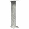 vidaXL Pflanzenst&auml;nder Betongrau 25 x 25,5 x 100,5 cm Holzwerkstoff