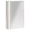 vidaXL Badezimmerspiegelschrank Graues Sonoma 33 x 11,5 x 50 cm