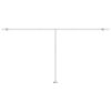 vidaXL Standmarkise Manuell Einziehbar 600x350 cm Anthrazit