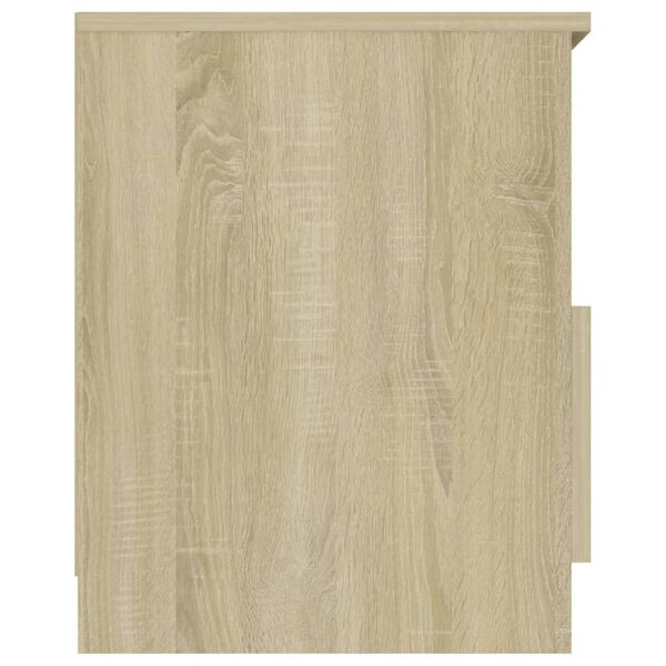 vidaXL Nachttisch Sonoma-Eiche 40x40x50 cm Holzwerkstoff