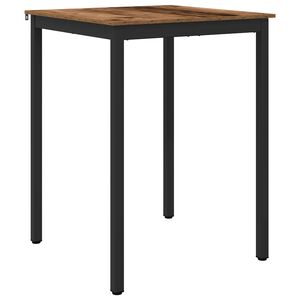vidaXL Stehtisch Holzwerkstoff Quadratisch
