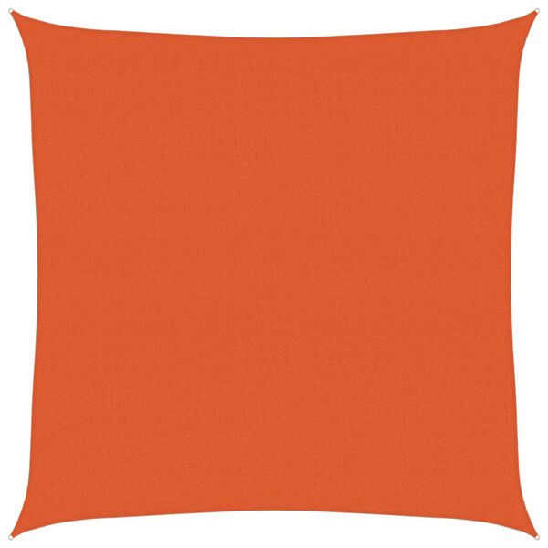 vidaXL Sonnensegel 160 g/m&sup2; Quadratisch Orange 4,5x4,5 m HDPE