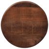 vidaXL Nesting-Couchtische 2 pcs Dunkelbraun Massivholz Mango
