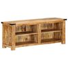 vidaXL TV-Schrank 110x35x40 cm Massivholz Mango