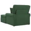 vidaXL Chaise Lounge mit Rock Dschungelgr&uuml;n 91 x 157 x 91 cm