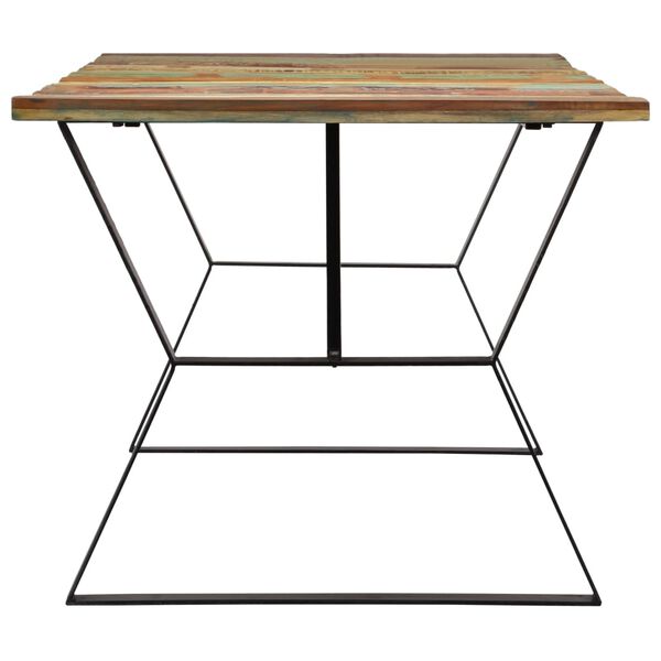 vidaXL Esstisch 180x90x76 cm Altholz Massiv