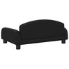 vidaXL Hundebett Schwarz 70x45x30 cm Stoff