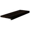 vidaXL Treppenstufen 16 Stk. Dunkelbraun 70x25x2 cm Massivholz Eiche