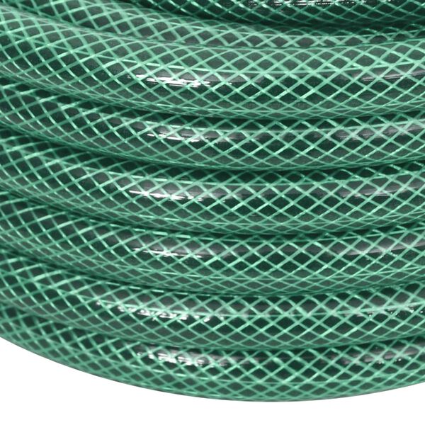 vidaXL Gartenschlauch Gr&uuml;n 0,6" 50 m PVC