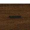 vidaXL Highboard Braun Eichen-Optik 69,5x34x180 cm Holzwerkstoff