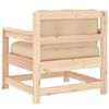 vidaXL Gartenst&uuml;hle mit Kissen 2 Stk. Massivholz Kiefer