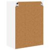 vidaXL K&uuml;chenschrank Hochglanz Wei&szlig; 60 x 31 x 80 cm Holzwerkstoff