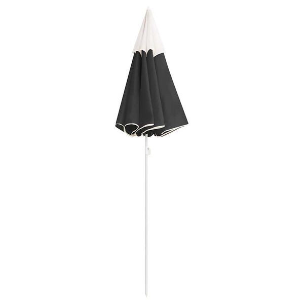 vidaXL Sonnenschirm mit Stahlmast Anthrazit 180 cm
