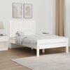 vidaXL Wand-Kopfteil Wei&szlig; 108x3x60 cm Massivholz Kiefer