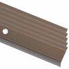 vidaXL Treppenkantenprofil in L-Form 5 Stk. Aluminium 100cm Braun