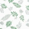 vidaXL Gartenbank-Auflage Blattmuster 200x50x4 cm Stoff