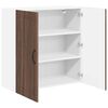 vidaXL K&uuml;chenschrank Lucca Brauneiche 80 x 31 x 80 cm Holzwerkstoff