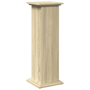 vidaXL Postament mit Stauraum Sonoma-Eiche 31x30x90 cm Holzwerkstoff