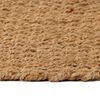 vidaXL Teppich Rechteckig Natur 80x160 cm Jute