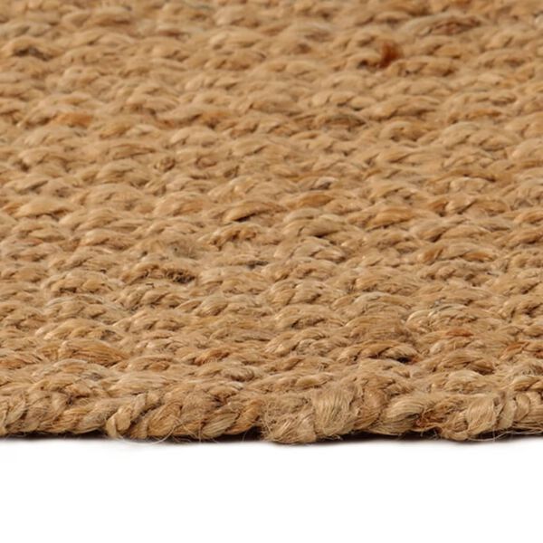 vidaXL Teppich Rechteckig Natur 80x160 cm Jute