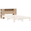 vidaXL Kopfteil mit Stauraum 160 cm Massivholz Kiefer