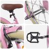 vidaXL Kinderfahrrad 20 Zoll f&uuml;r 6-11 Jahre alt Hellrosa