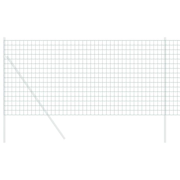 vidaXL Eurozaun Grün 0,6 x 50 m PVC-beschichtetes Eisen