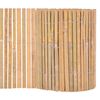 vidaXL Gartenzaun Bambus 1000&times;30 cm