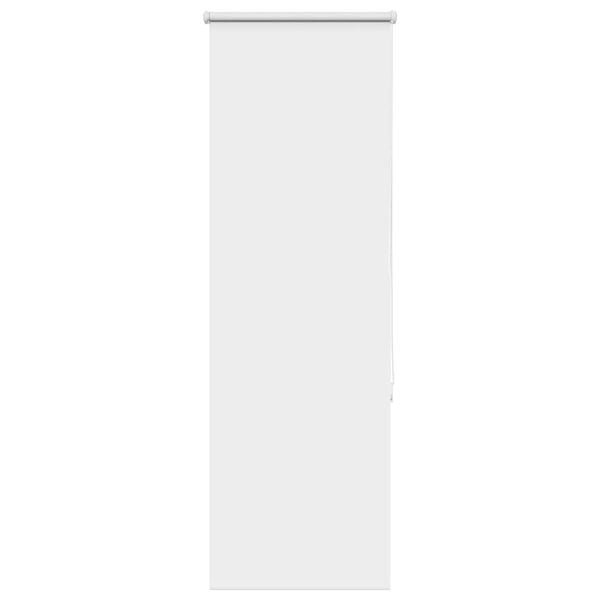 vidaXL Verdunkelungsrollo Wei&szlig; 40x130cm Stoffbreite 35,7 cm Polyester