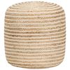 vidaXL Handgefertigter Sitzpuff 40 x 45 cm Jute