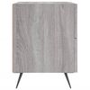vidaXL Nachttische 2 Stk. Grau Sonoma 40x35x47,5 cm Holzwerkstoff